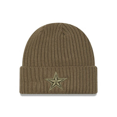 Dallas Cowboys New Era Color Pack Cuffed Knit Hat - Olive - NFL