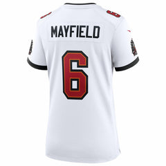 Baker Mayfield Tampa Bay Buccaneers Women's 50th Season White Game Jersey - White - Nike