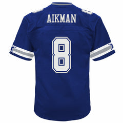 Troy Aikman Dallas Cowboys Preschool 1996 Retired Player Legacy Jersey - Navy - Mitchell & Ness