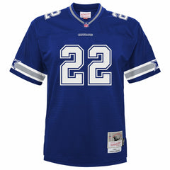 Emmitt Smith Dallas Cowboys Preschool 1996 Retired Player Legacy Jersey - Navy - Mitchell & Ness