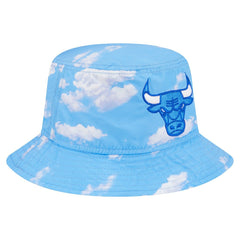 New Era Chicago Bulls Summer Sun and Storm Reversible Bucket Hat Black/Light Blue