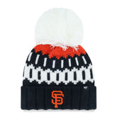 San Francisco Giants '47 Women's Felicity Cuffed Knit Hat with Pom Discount