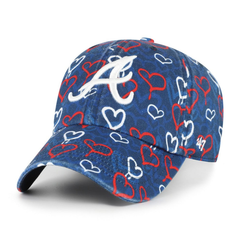 Atlanta Braves '47 Girls Youth Mural Clean Up Adjustable Hat Sale
