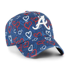 Atlanta Braves '47 Girls Youth Mural Clean Up Adjustable Hat Sale