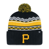 Pittsburgh Pirates '47 Youth Polar Vortex Cuffed Knit Hat with Pom for sale