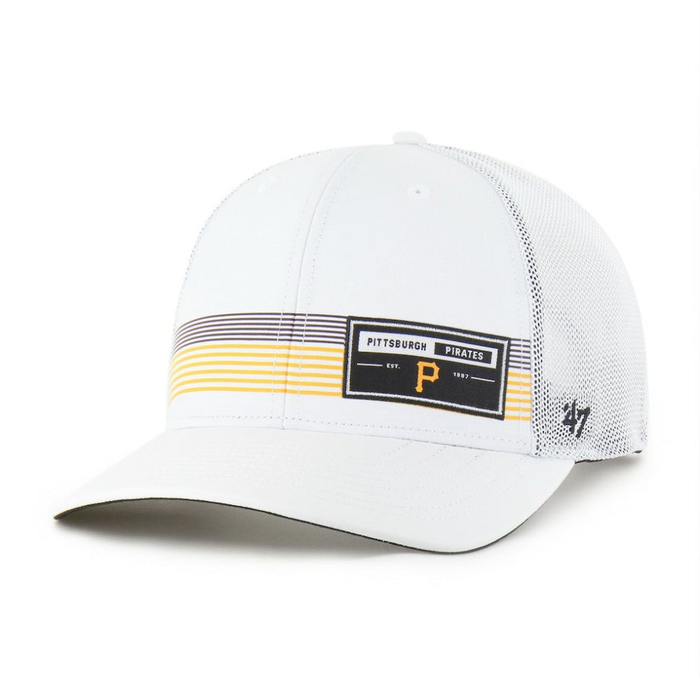 Pittsburgh Pirates '47 Rangefinder brrr Trucker Adjustable Hat Discount