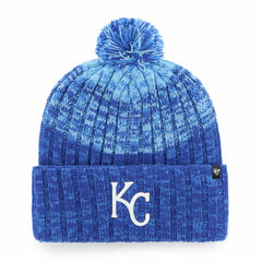 Kansas City Royals '47 Cascade Cuffed Knit Hat with Pom Discount