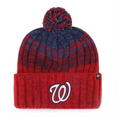 Washington Nationals '47 Cascade Cuffed Knit Hat with Pom Online