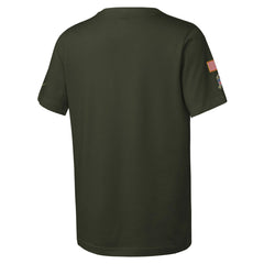 Houston Texans Youth 2025 Salute to Service Sideline Dri-FIT T-Shirt - Olive - Nike