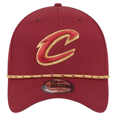 New Era Cleveland Cavaliers Featherweight Poly Rope Flex 39Thirty Hat Wine