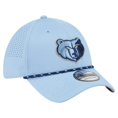New Era Memphis Grizzlies Featherweight Poly Rope Flex 39Thirty Hat Light Blue