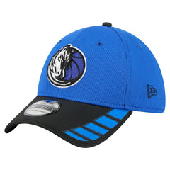 New Era Dallas Mavericks Visor Hit 39THIRTY Flex Hat Blue