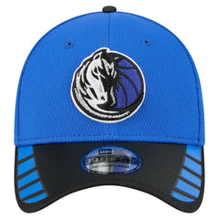 New Era Dallas Mavericks Visor Hit 39THIRTY Flex Hat Blue