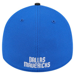 New Era Dallas Mavericks Visor Hit 39THIRTY Flex Hat Blue