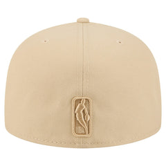 New Era Boston Celtics Color Pack A-Frame 59FIFTY Fitted Hat Khaki