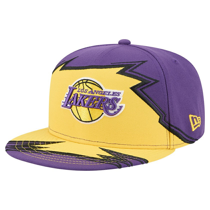 New Era Los Angeles Lakers Break 59FIFTY Fitted Hat Purple/Gold
