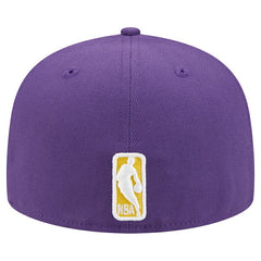 New Era Los Angeles Lakers Break 59FIFTY Fitted Hat Purple/Gold