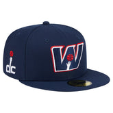 New Era Washington Wizards Deceptor 59FIFTY Fitted Hat Navy