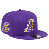 New Era Los Angeles Lakers Deceptor 59FIFTY Fitted Hat Purple