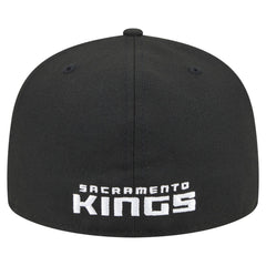 New Era Sacramento Kings Deceptor 59FIFTY Fitted Hat Black