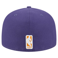 New Era Phoenix Suns Repeat 59Fifty Fitted Hat White/Purple