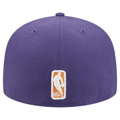 New Era Phoenix Suns Tri-Hit 59Fifty Fitted Hat Purple