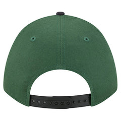 New Era Milwaukee Bucks Bold Arch COOLERA 9FORTY A-Frame M-Crown Adjustable Hat Hunter Green
