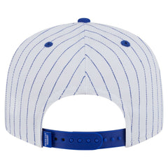 New Era Golden State Warriors Deceptor Pinstripe 9FIFTY Snapback Hat White