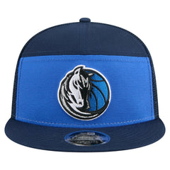 New Era Dallas Mavericks Outdoor Split Panel 9FIFTY Snapback Hat Blue/Navy