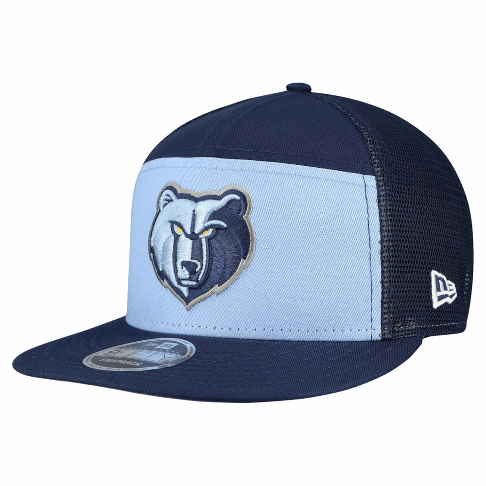 New Era Memphis Grizzlies Outdoor Split Panel 9FIFTY Snapback Hat Light Blue/Navy