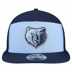New Era Memphis Grizzlies Outdoor Split Panel 9FIFTY Snapback Hat Light Blue/Navy