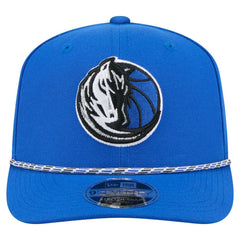New Era Dallas Mavericks Rope 9SEVENTY Adjustable Hat Blue