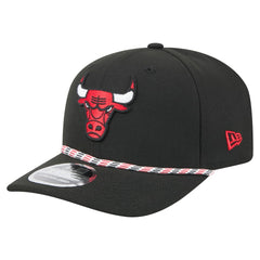 New Era Chicago Bulls Rope 9SEVENTY Adjustable Hat Black
