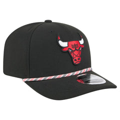 New Era Chicago Bulls Rope 9SEVENTY Adjustable Hat Black