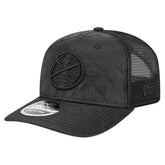 New Era Denver Nuggets Quilted 9SEVENTY Trucker Adjustable Hat Black