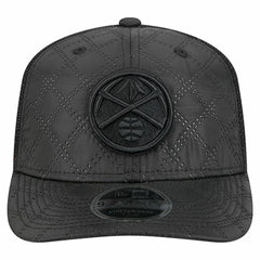 New Era Denver Nuggets Quilted 9SEVENTY Trucker Adjustable Hat Black