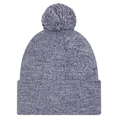 New Era Dallas Mavericks Marled Cuffed Knit Hat with Pom Navy