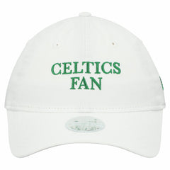 New Era Boston Celtics Women's Team Fan 9TWENTY Adjustable Hat White