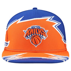 New Era New York Knicks Youth Break 59FIFTY Fitted Hat Blue