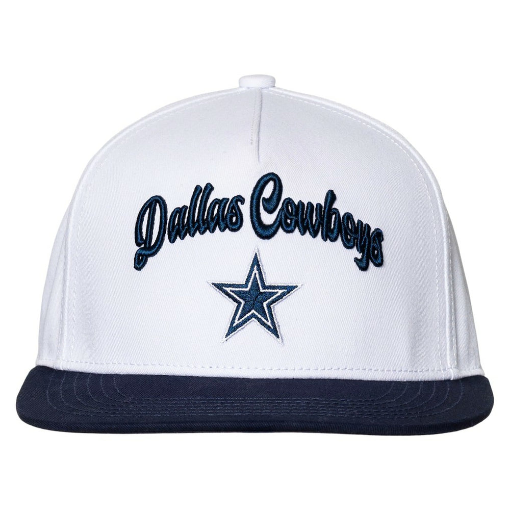 Dallas Cowboys The Wild Collective Women's Two-Tone Snapback Hat - White/Navy - NFL