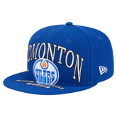 Edmonton Oilers New Era Oversized Vintage Arch 59Fifty Fitted Hat - Royal | New Era Clearance