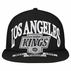 Los Angeles Kings New Era Oversized Vintage Arch 59Fifty Fitted Hat - Black | New Era on sale