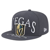 Vegas Golden Knights New Era Oversized Vintage Arch 59Fifty Fitted Hat - Gray | New Era discount
