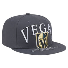 Vegas Golden Knights New Era Oversized Vintage Arch 59Fifty Fitted Hat - Gray | New Era discount