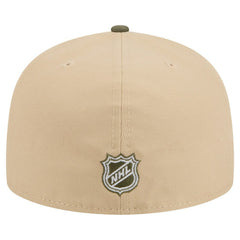 Philadelphia Flyers New Era Color Pack Two-Tone 59FIFTY A-Frame Fitted Hat - Tan/Olive | New Era Lifestyle