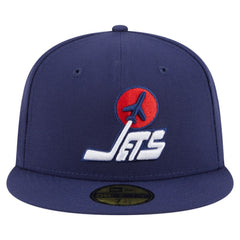 Winnipeg Jets New Era Deceptor 59FIFTY Fitted Hat - Navy | New Era discount