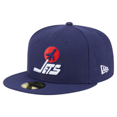 Winnipeg Jets New Era Deceptor 59FIFTY Fitted Hat - Navy | New Era discount
