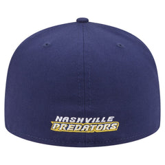 Nashville Predators New Era Deceptor 59FIFTY Fitted Hat - Navy | New Era Clearance