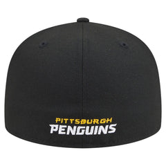 Pittsburgh Penguins New Era Deceptor 59FIFTY Fitted Hat - Black | New Era on sale