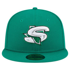Dallas Stars New Era Deceptor 59FIFTY Fitted Hat - Green | New Era Clearance